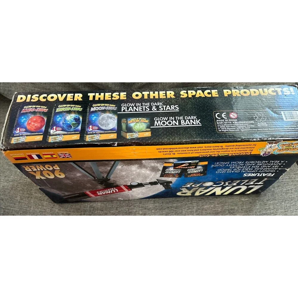 Lunar Telescope Discover With Dr Cool 90X Power